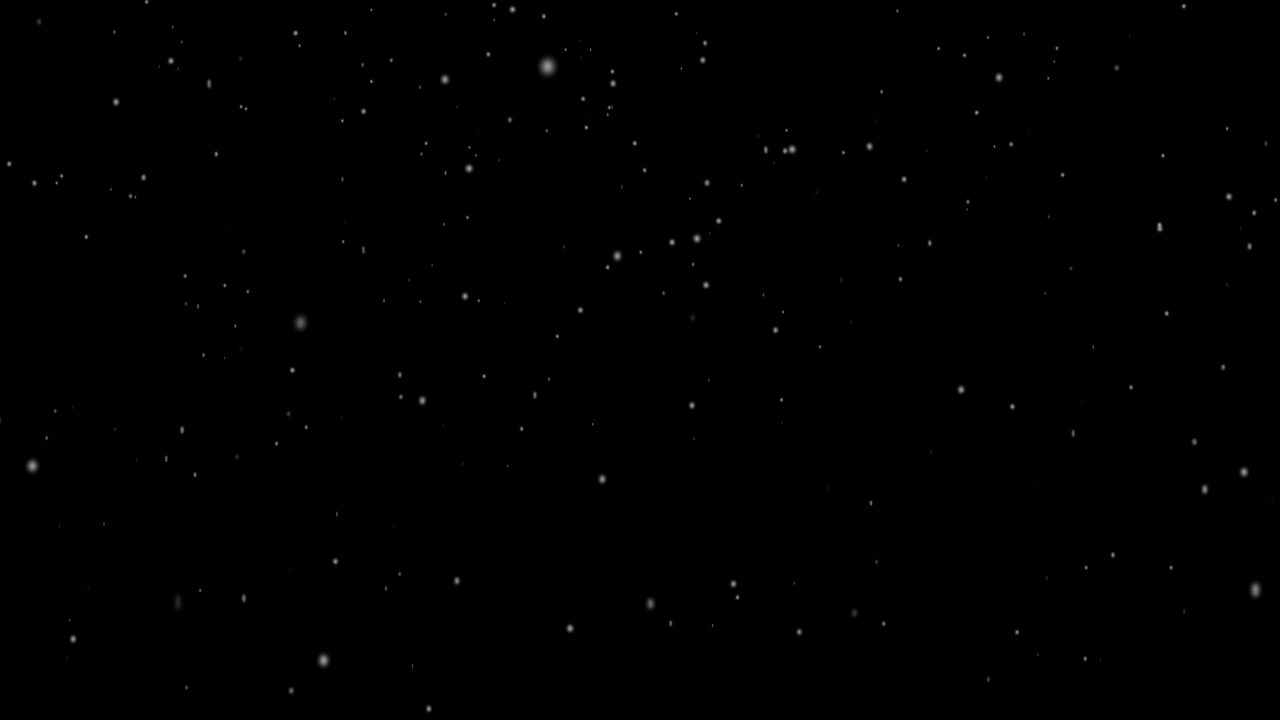 Premium stock video - Winter snow, falling snow isolated on black ...