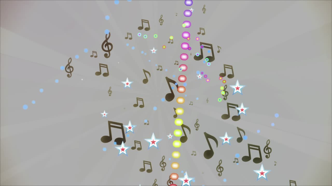 음악 스트럼 빈티지 vj 루프