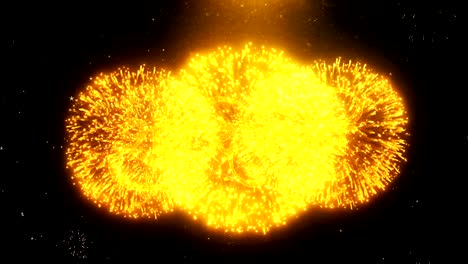 happy shubh diwali hindi sky_firework wishes greetings card, invitation, celebration firework looped