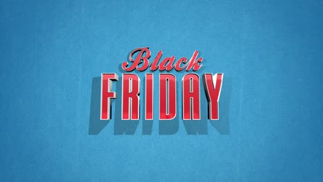 Retro-Black-Friday-text-on-blue-vintage-texture-in-80s-style