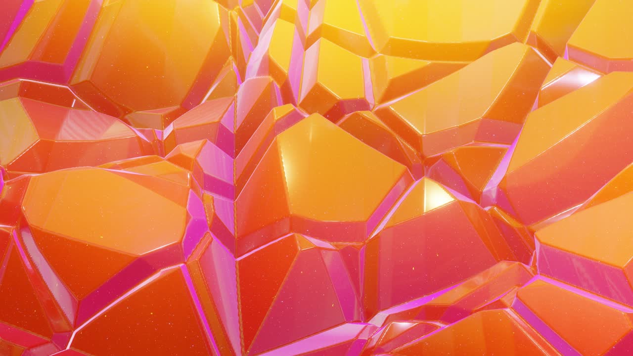 looped festive liquid BG in 4k. Abstract wavy pattern on bright glossy surface, liquid gradient rainbow color, waves on paint fluid in smooth animation. Glitters on viscous 3d liquid. Creative backdro