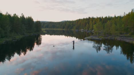 Flying-past-a-fly-fisherman-casting-in-the-rapids