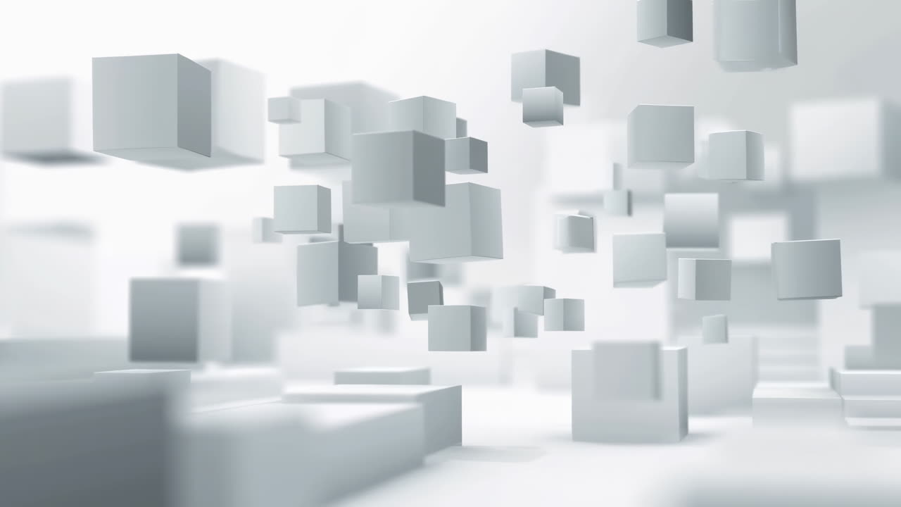 Abstract 3D Cubes