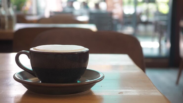 Coffee cup on a table