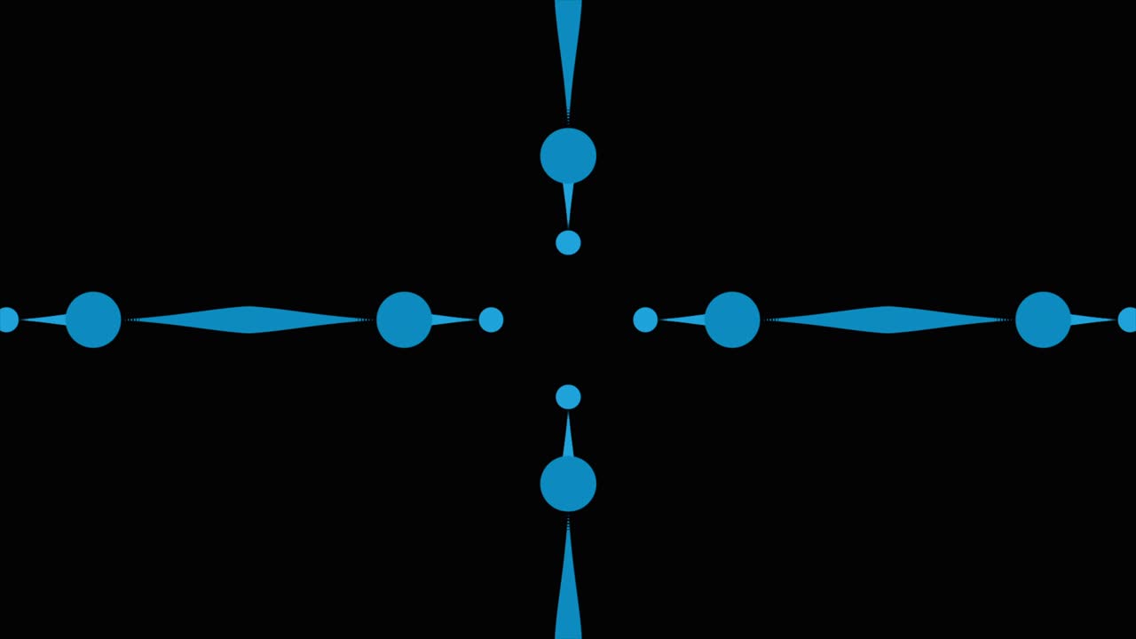 추상적인 칼레도스코프 창조적 배경