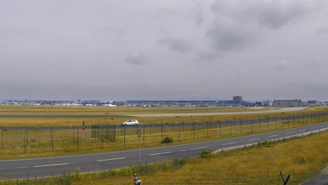 Zeitraffer-Am-Flughafen-Frankfurt-Am-Main