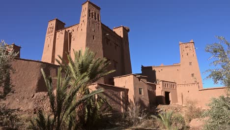 towers of kasbah ait ben haddou morocco