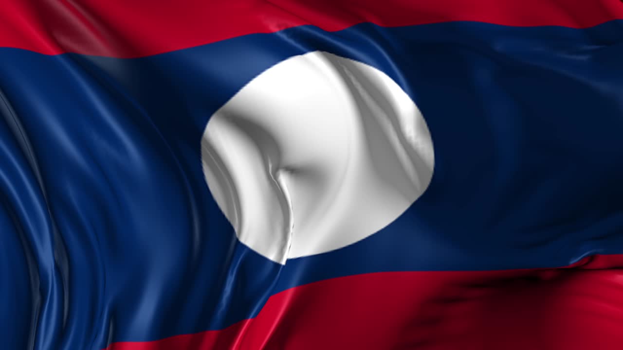 라오스 발의 아름다운 3d 애니메이션