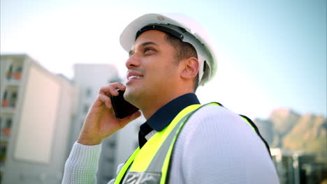 teléfono de arquitecto, ingeniero o trabajador de la construcción
