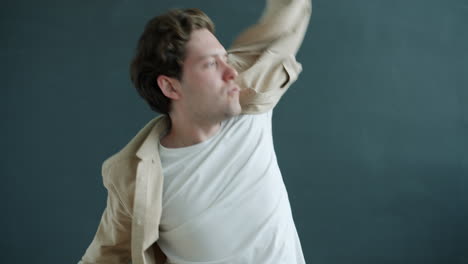 man in motion