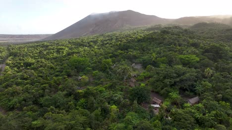 mount yasur active volcano in tanna island, vanuatu