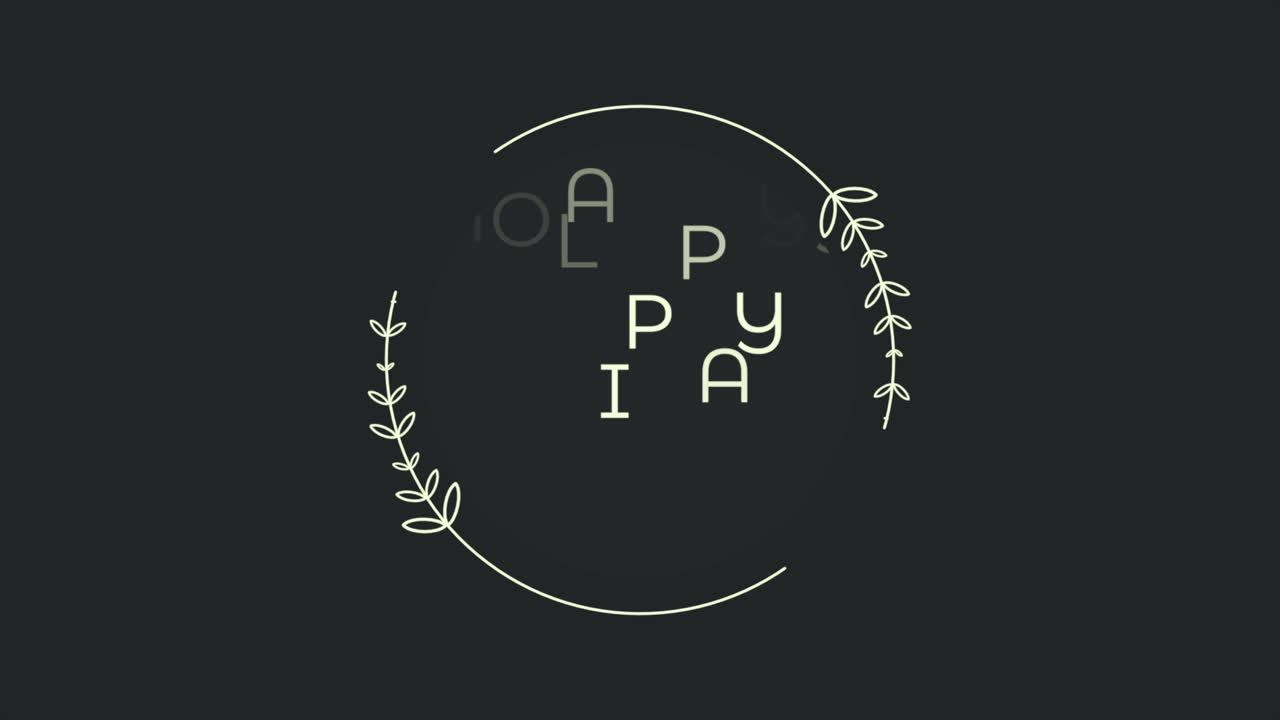 un cálido saludo navideño con un elegante diseño de corona