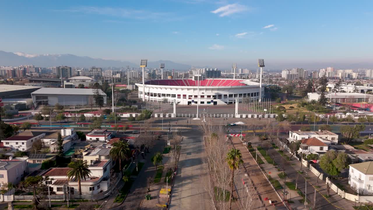 Stadio nazionale di Santiago del Cile - Panoramica orizzontale