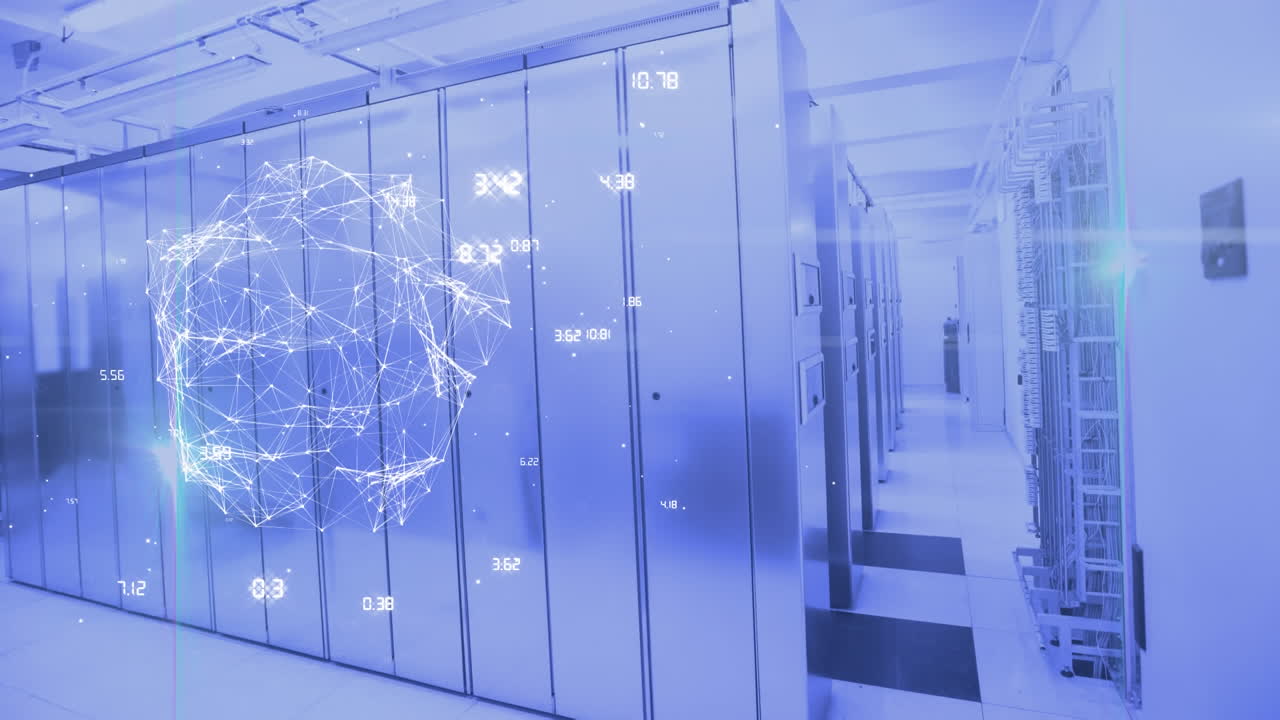 Animation of globe spinning