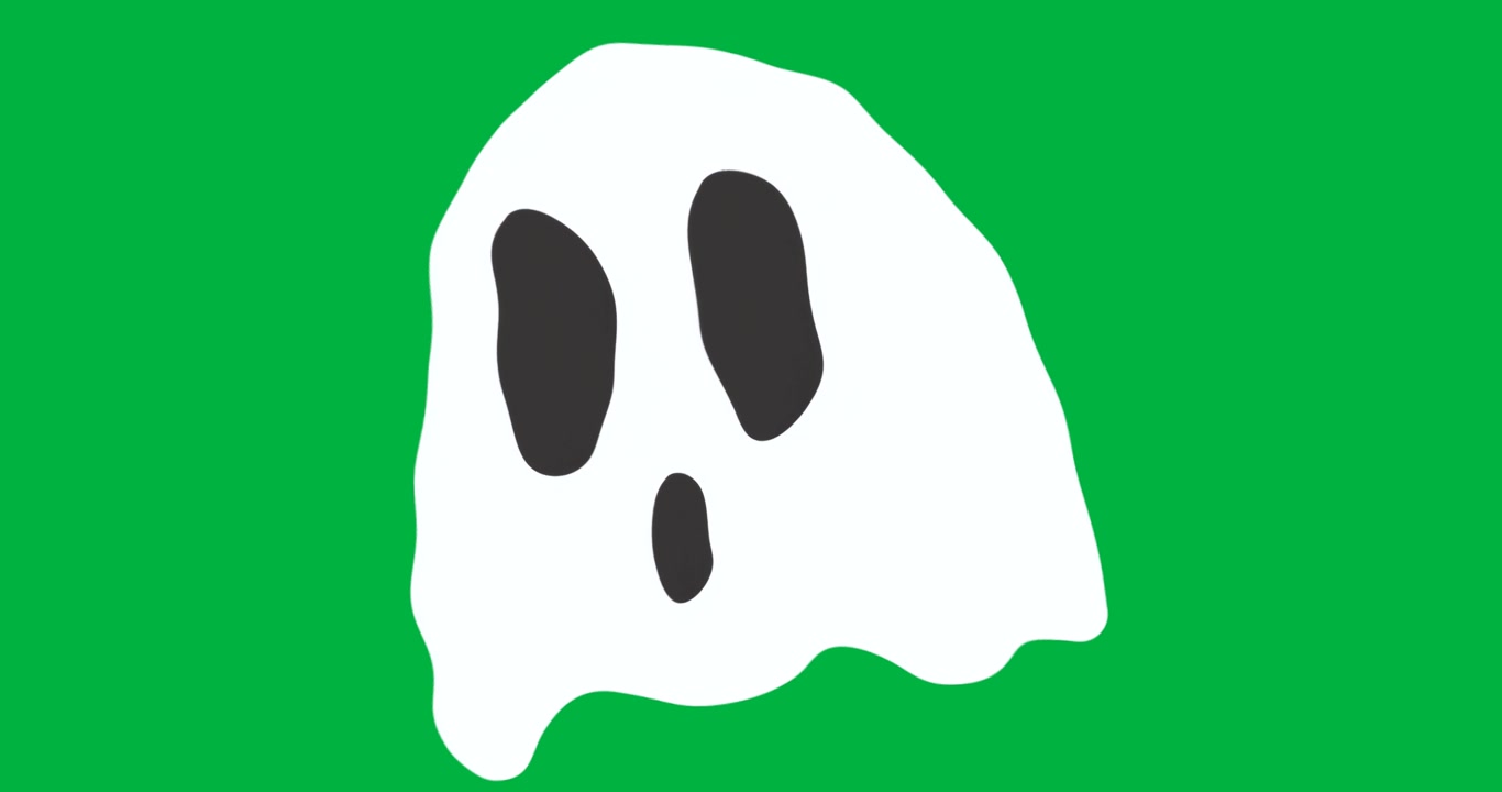 designers adding ghost illustration over transparent background, highlighting technology concept