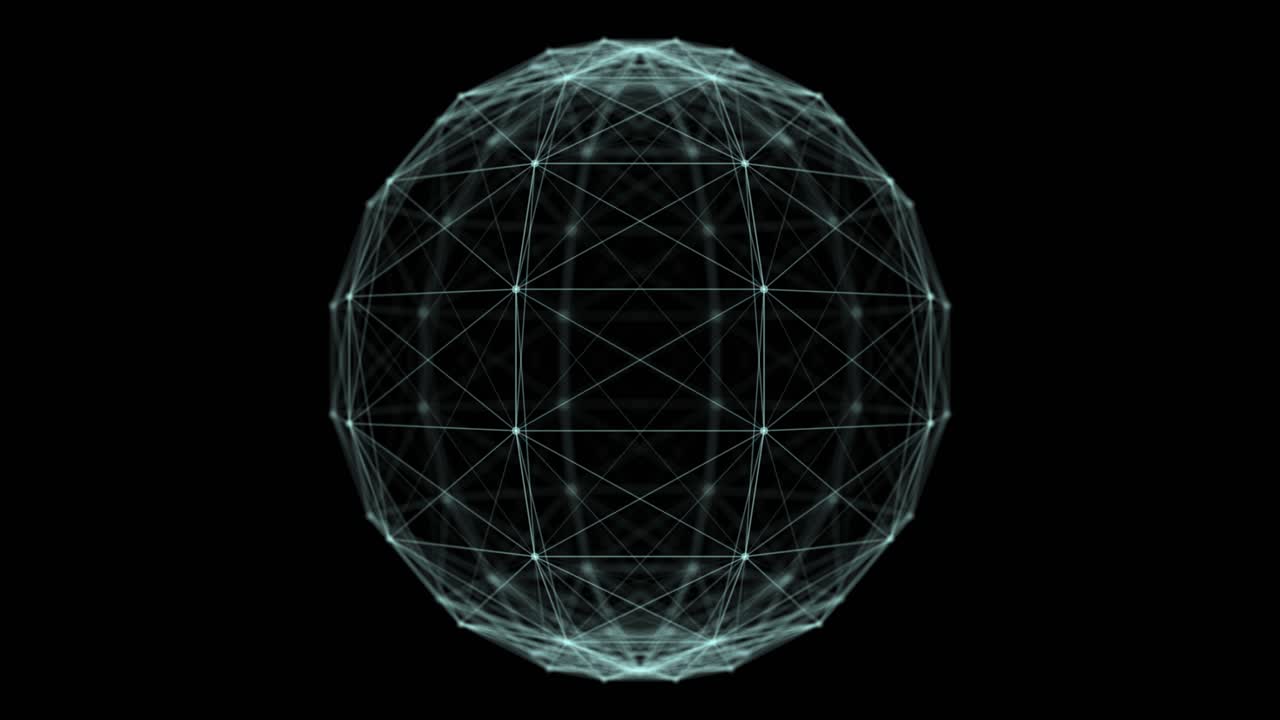 абстрактная геометрическая сфера