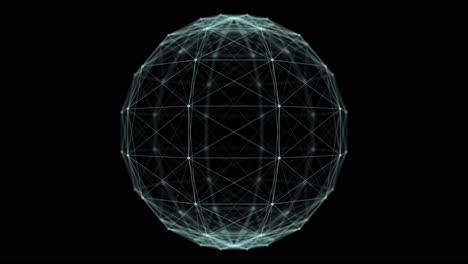 abstract geometric sphere