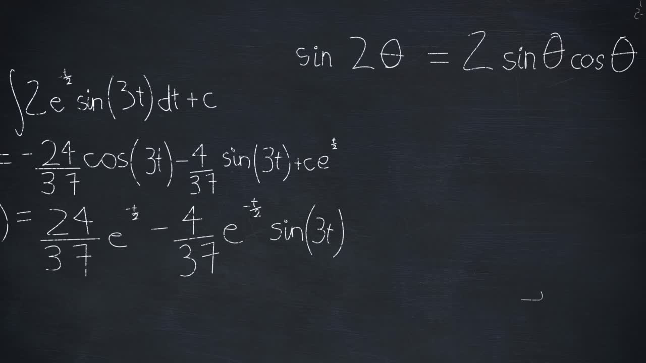 animación de ecuaciones y fórmulas matemáticas