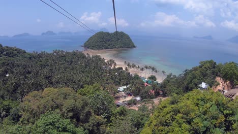 zip line slide in el nido palawan