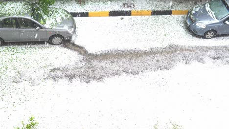 snow and hail fell in hurghada