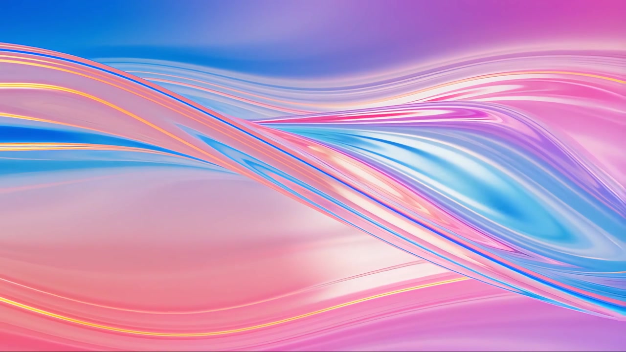Abstract Fluid Motion Background 4K
