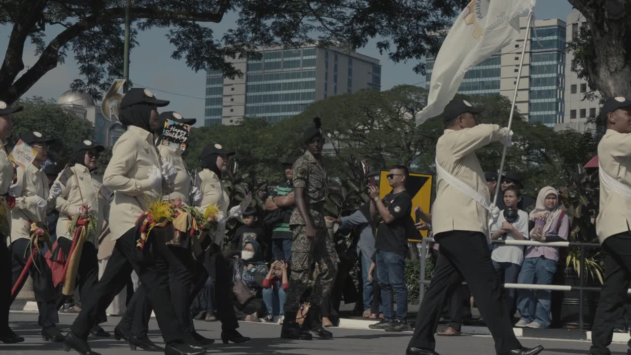 Celeberation Of Sarawak Governor Birthday ,12 october 2024,was held at kuching with so many goverment agencies take part in the parade and also sarawak culture tribe with they traditional costume.