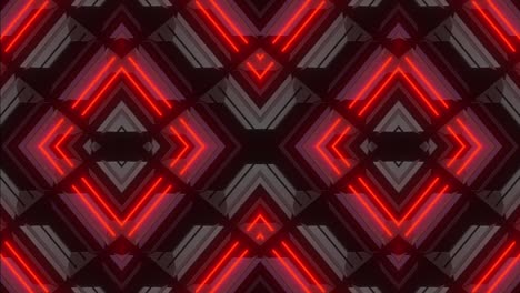 patrón geométrico de neón abstracto