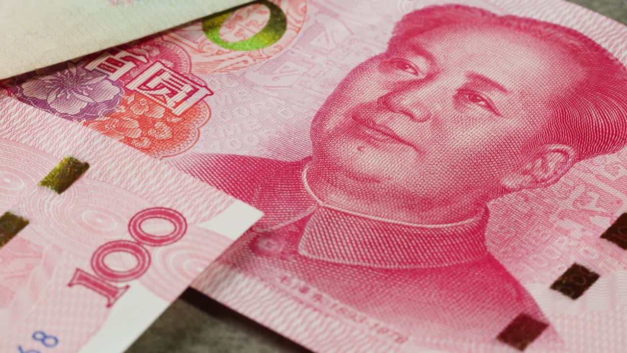 Cédulas de Yuan Chinês