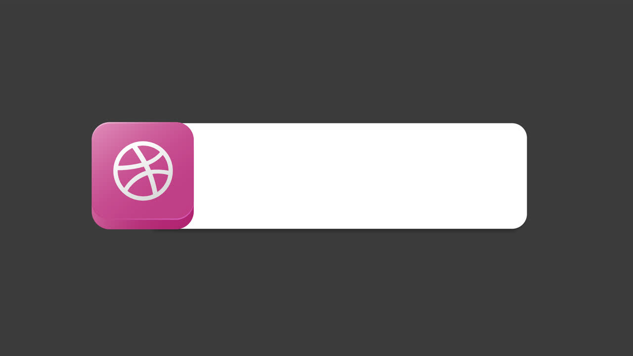 Pink Button with Placeholder Text