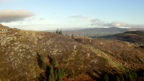 Winterabend-Am-Ring-Of-Gullion,-Newry,-Nordirland