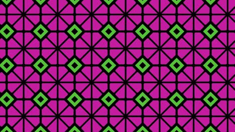 Eine-Nahtlose-Muster-Hintergrundillustrations-Folienanimation-In-Verschiedenen-Farben-Und-Geometrischen-Formen