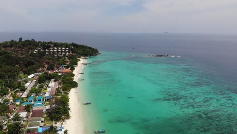 phi phi island drone panorama