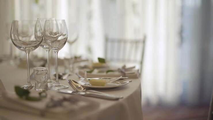 Decorated Table For Wedding Dinner 25