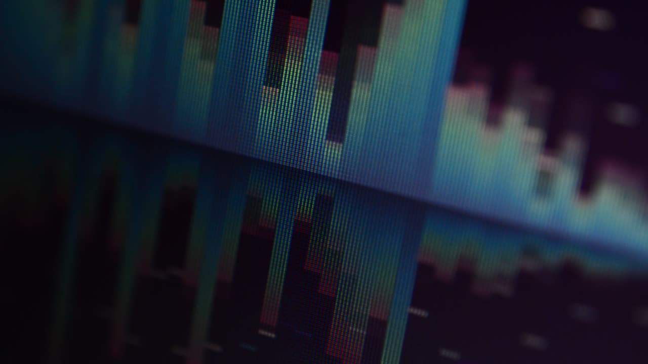 Sound on graphics. Schedule of a sound wave