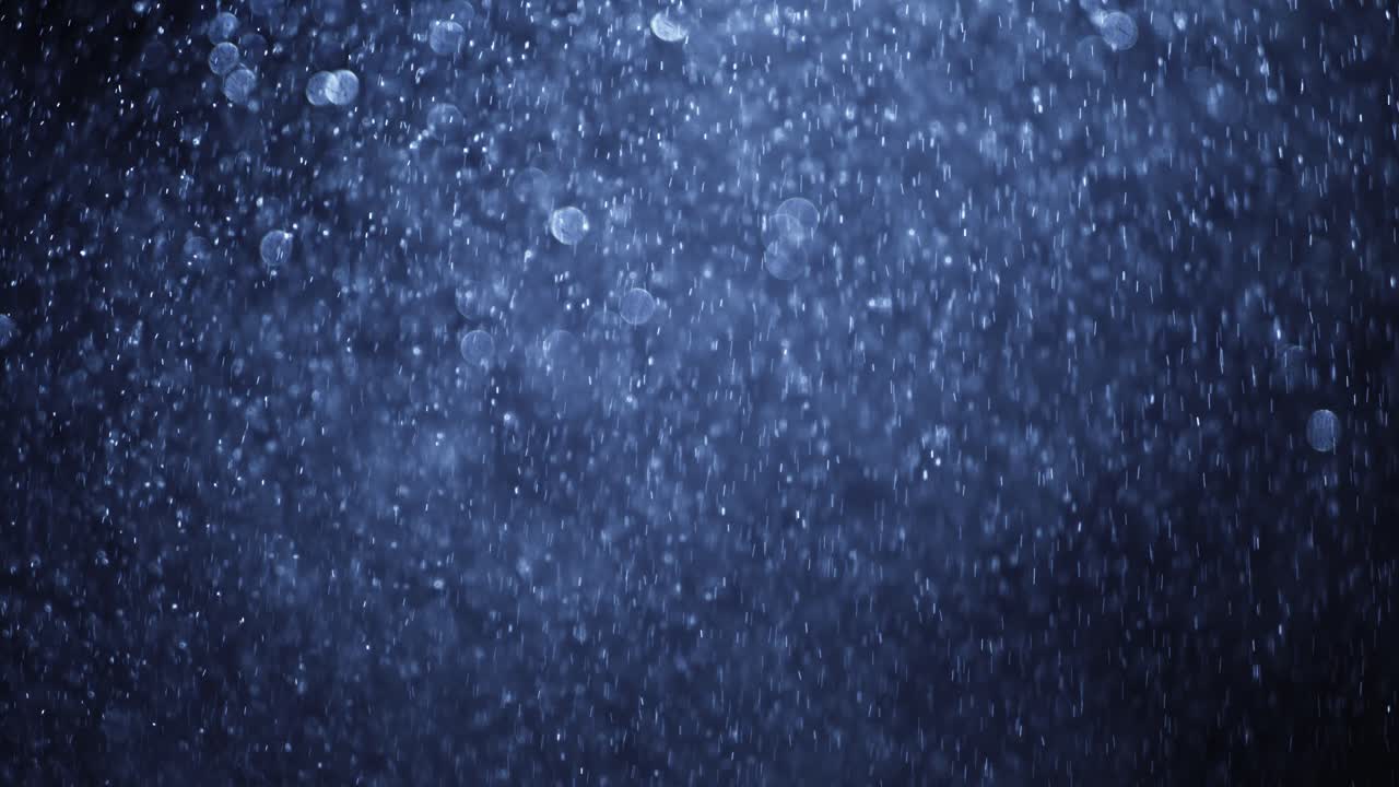 fondo de bokeh de lluvia abstracto