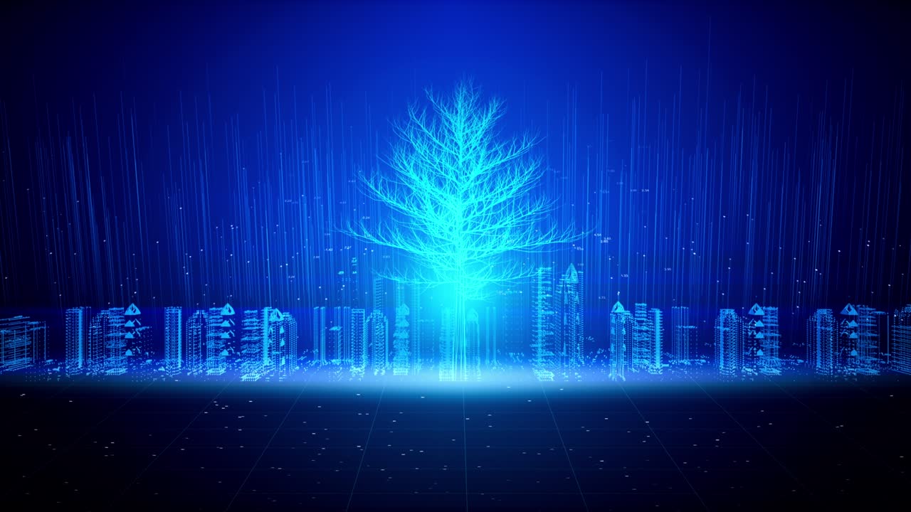 디지털 기술 성장 나무