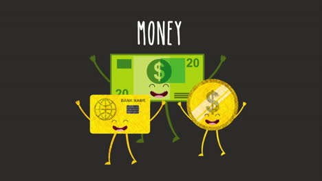 cartoon money