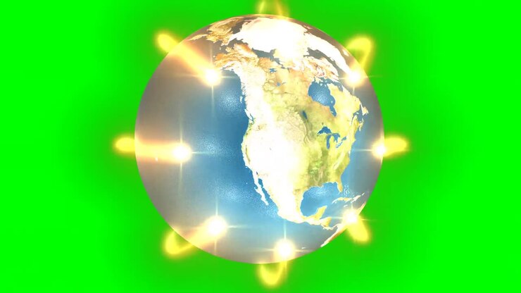 animation zur vorstellung des konzepts der globalen kommunikation