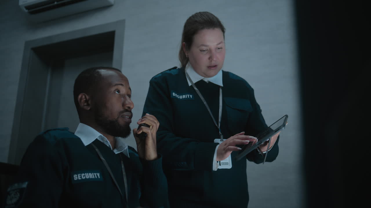 보안 경비원 모니터링 시스템