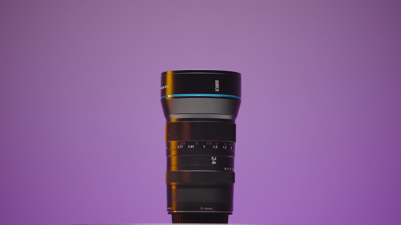 Close-up of a camera lens