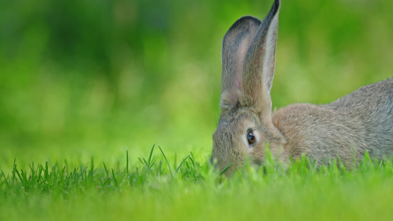 conejo en un prado