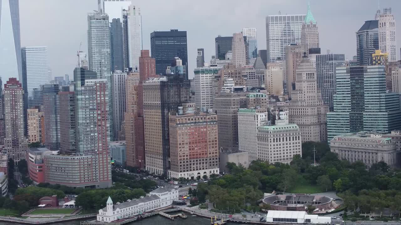 낮 동안 뉴욕시의 스카이라인