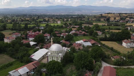 mezquita musulmana del pueblo aéreo