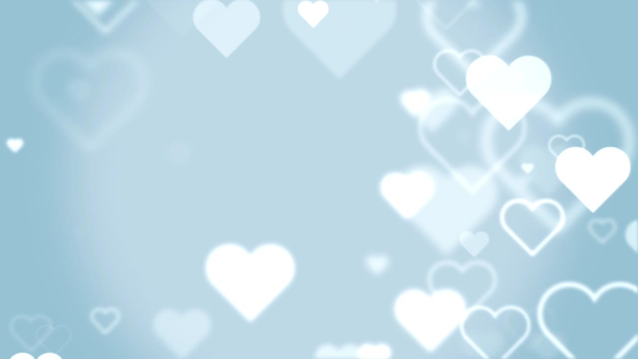 corazones de bucle de fondo