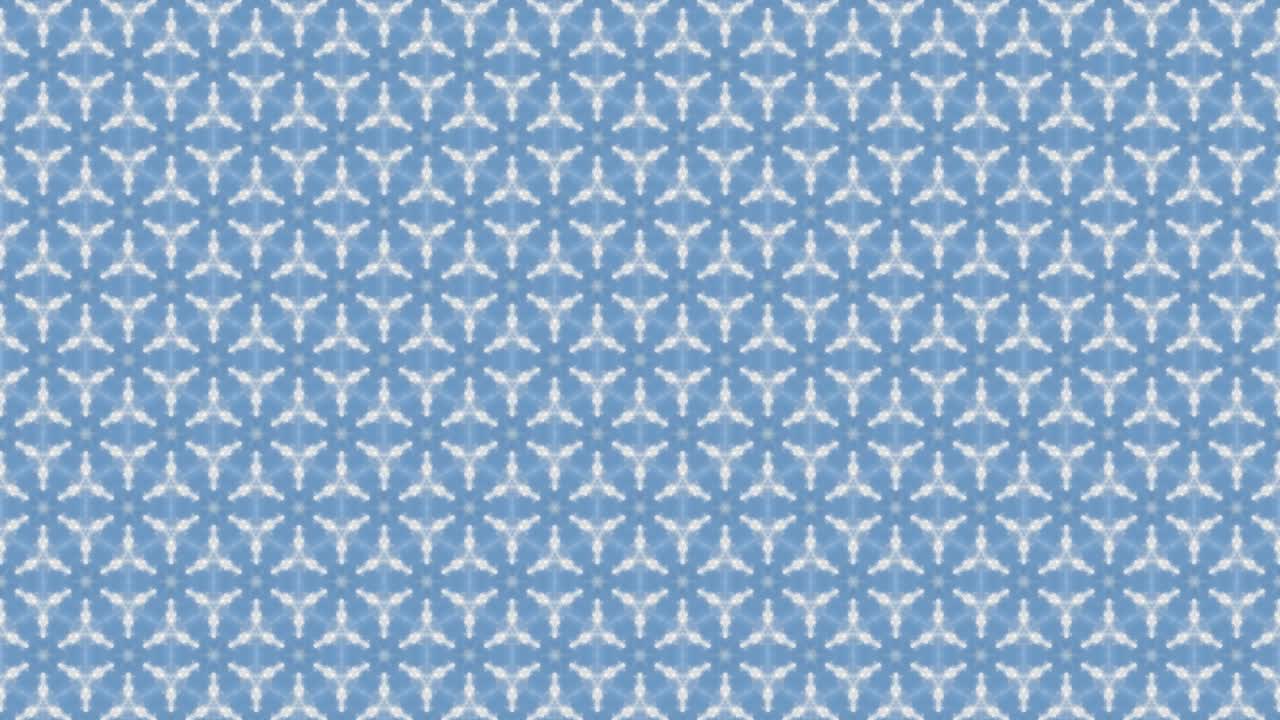 가상 칼레도스코프 시스 패턴, 무한 또는 원활한 루프