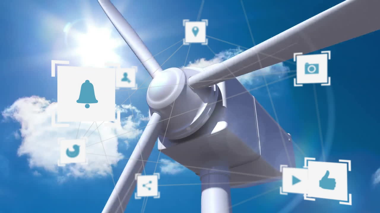 풍력 터빈을 통한 연결 네트워크의 활성화