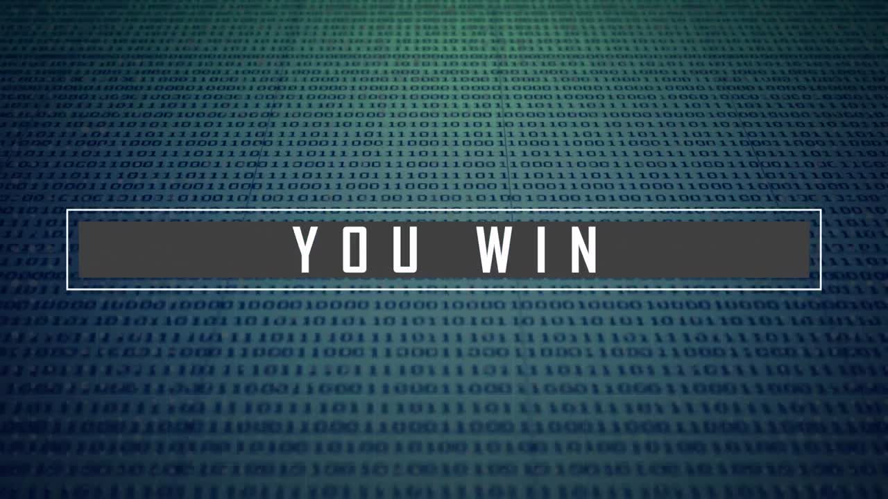 Level up text against binary numbers data processing