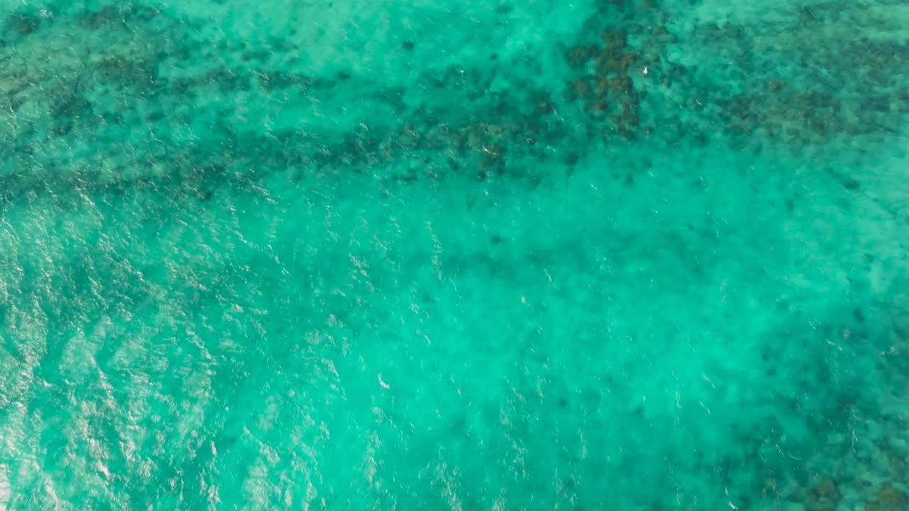Eagle Eye Shot Of Mysterious Cabo Pulmo National Park, Mexico's Baja California Peninsula