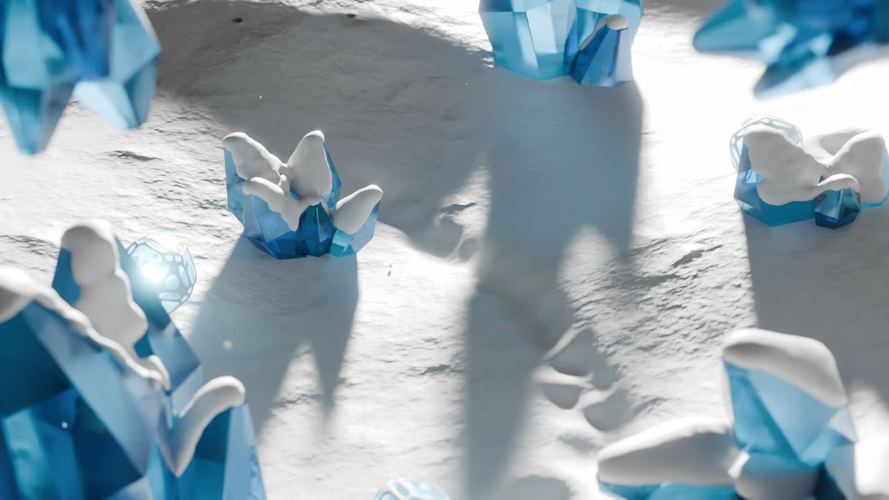 크리스탈린 겨울 풍경