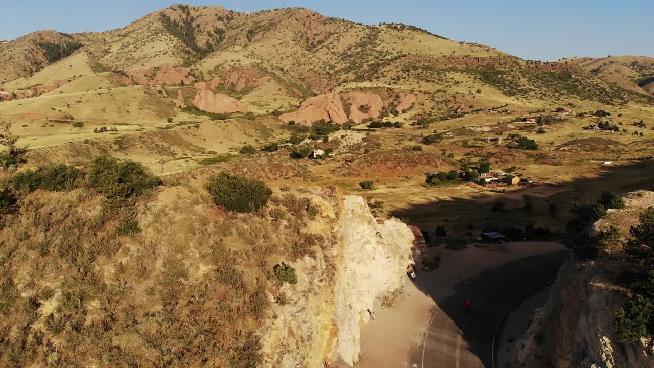 una cacerola sobre la cresta de los dinosaurios, morrison, co